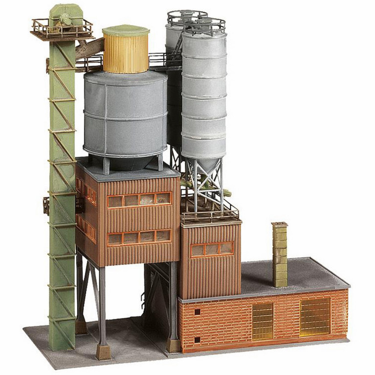 Cimenterie HO FALLER 130474 modelisme ferroviaire diorama neuf FALLER