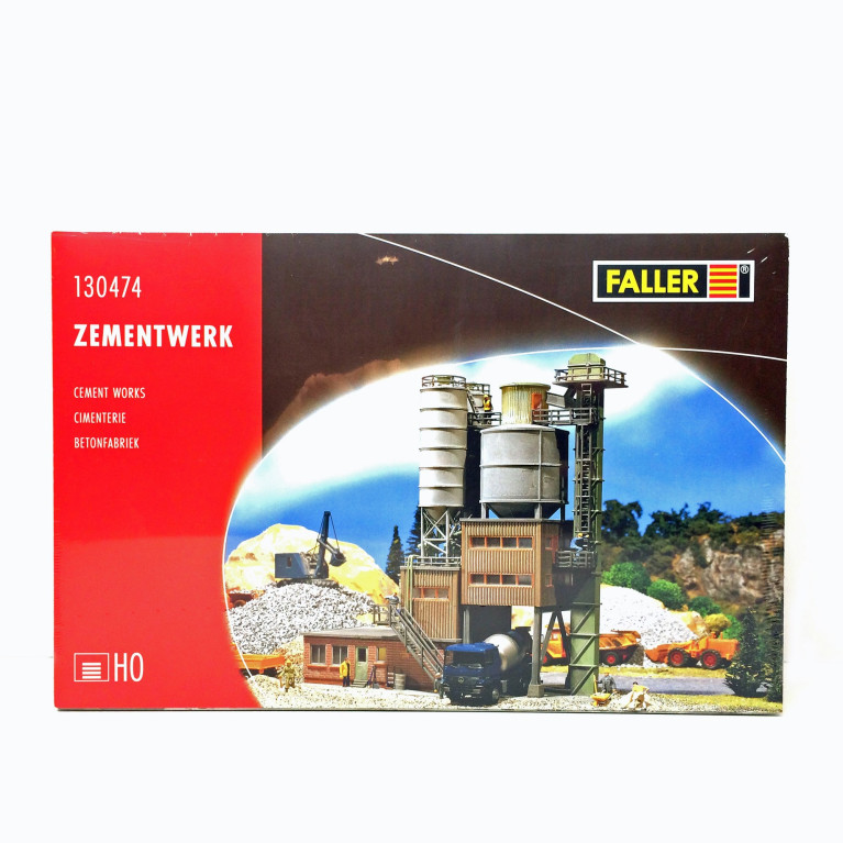 Cimenterie HO FALLER 130474 modelisme ferroviaire diorama neuf FALLER
