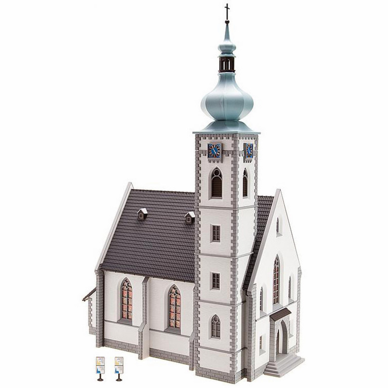 Eglise HO FALLER 130490 modelisme ferroviaire diorama neuf FALLER