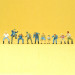 10 Conducteurs de Tracteur - HO 1/87 - PREISER 10328