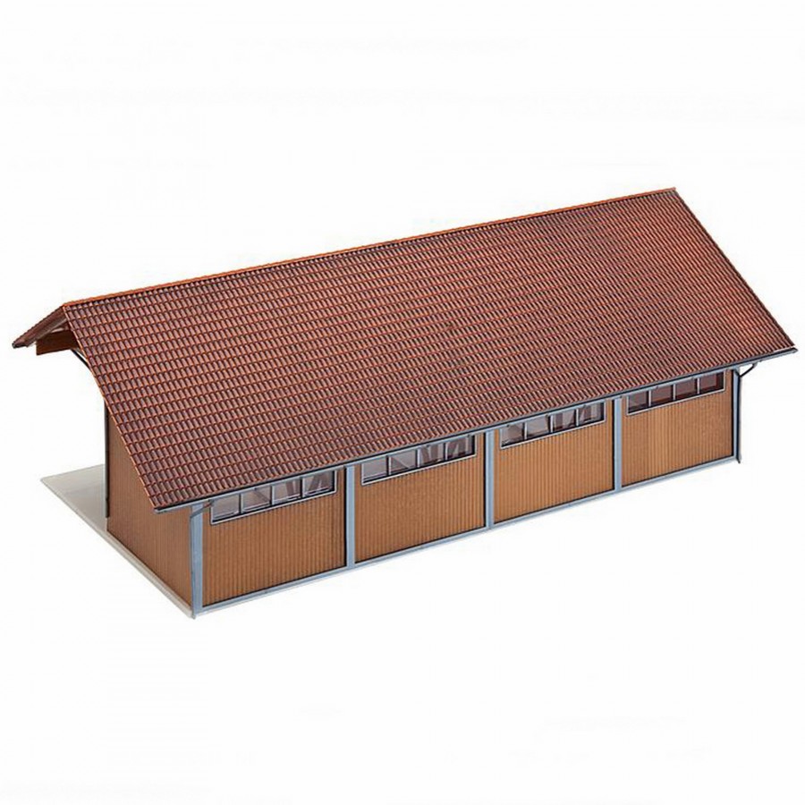 Hangar agricole HO FALLER 130521 modelisme ferroviaire diorama neuf FALLER