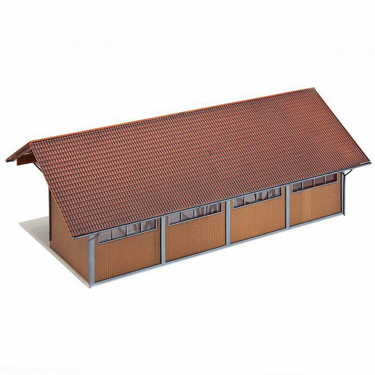 Hangar agricole HO FALLER 130521 modelisme ferroviaire diorama neuf FALLER