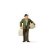 Homme avec colis-HO 1/87-PREISER 28160