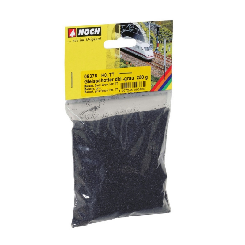 Ballast gris foncé 250g - HO 1 /87-NOCH 09376