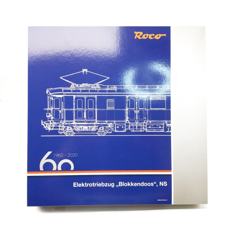 Unité multiple électrique «Blokkendoos», NS Ep II Digital son-HO 1/87-ROCO 72065