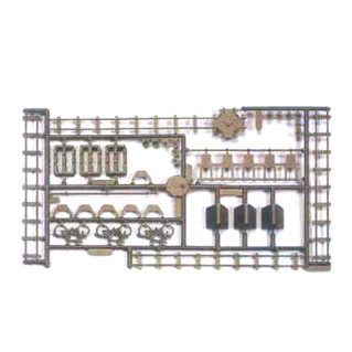 Wagonnets, Plaque tournante et rails-HO 1/87-SAI 530