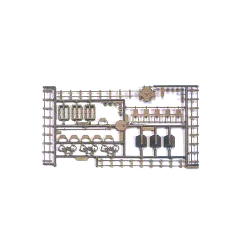 Wagonnets, Plaque tournante et rails-HO 1/87-SAI 530