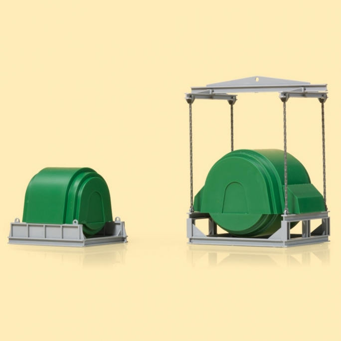 2 Convertisseurs à charger en Fret-HO 1/87-AUHAGEN 41653