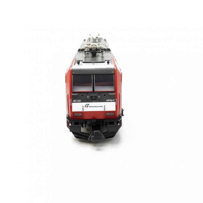 Locomotive E.483 320-4 Mercitalia FS Ep VI-HO 1/87-ROCO 73340
