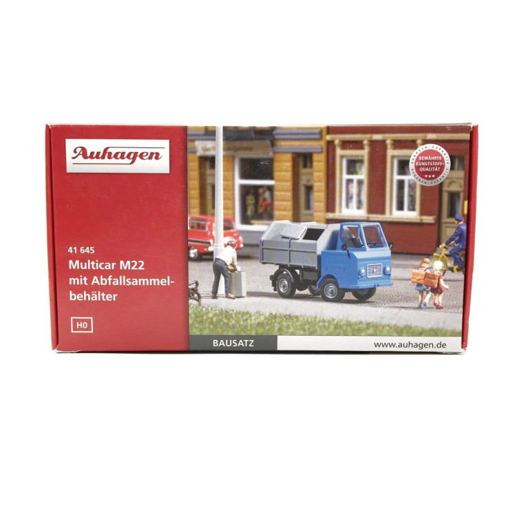 Camion poubelles Multicar M22-HO 1/87-AUHAGEN 41645