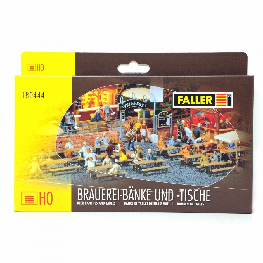Tables et bancs HO FALLER 180444 modelisme ferroviaire  neuf FALLER