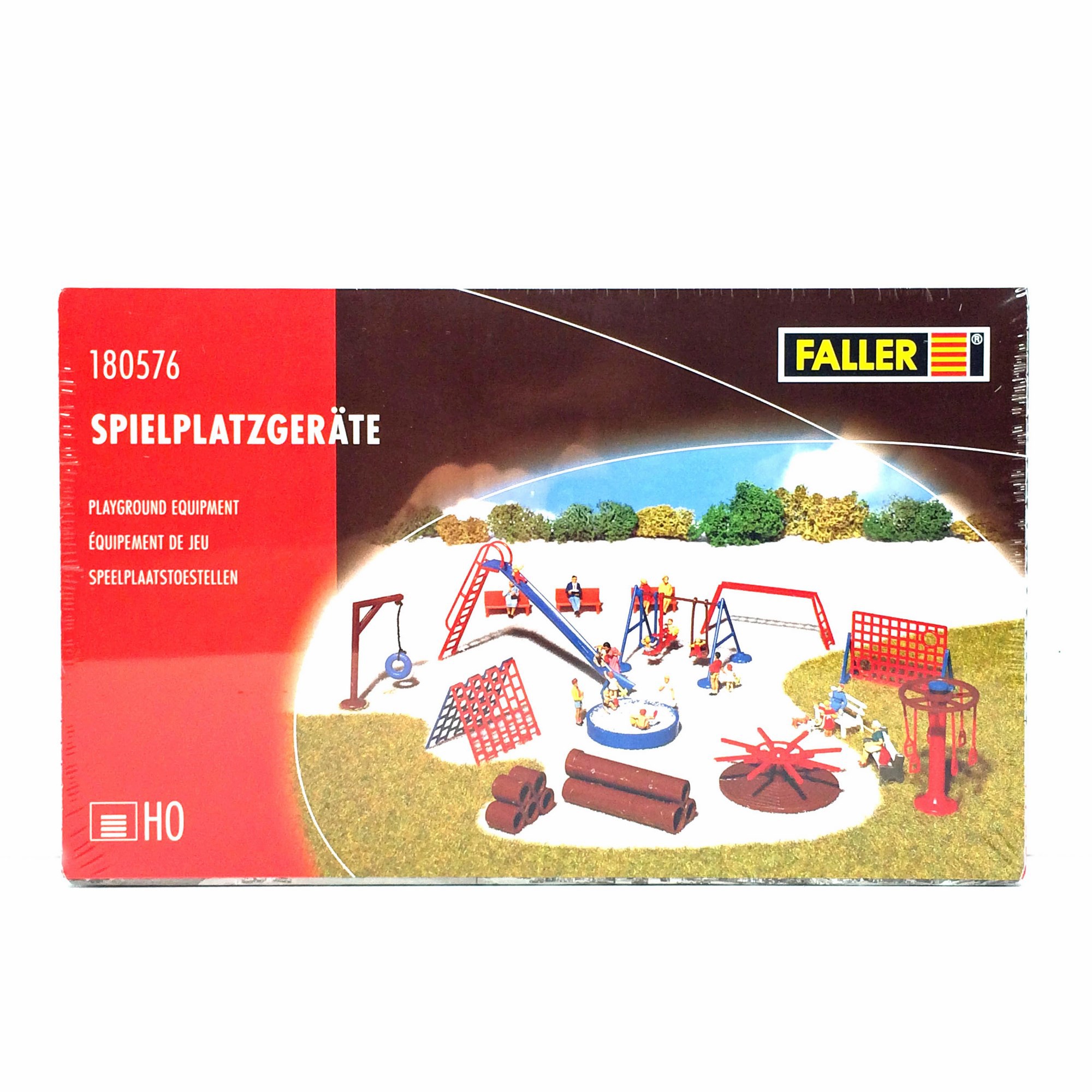 Set jeux public pour enfant-HO-1/87-FALLER 180576