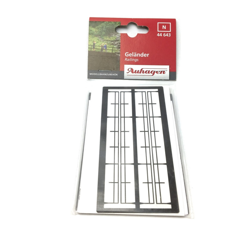 4 garde corps / Rambardes Laser Cut-N 1/160-AUHAGEN 44643