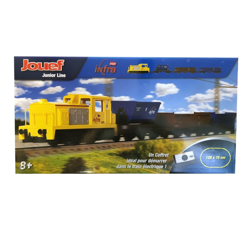 Coffret de démarrage SNCF, INFRA 4 éléments-HO 1/87-JOUEF HJ1062