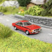 Opel Commodore B coupé Rouge / Noir-HO 1/87-PCX87 0036