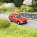 Peugeot 504 Break Rouge-HO 1/87-PCX87 0027