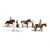 Cavaliers et chevaux-HO 1/87-WOODLAND SCENICS A1889