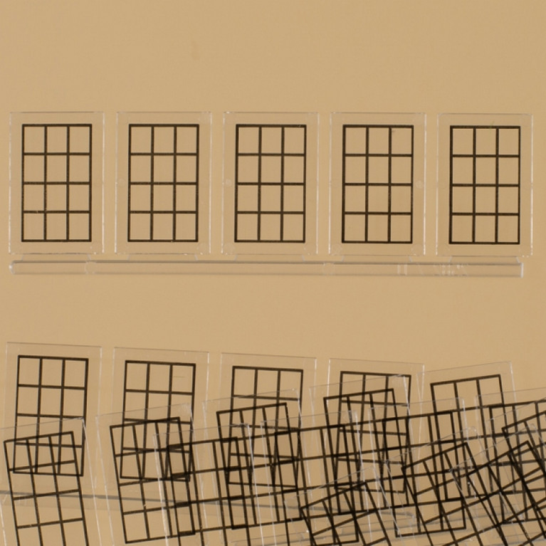30 fenêtres 12 x 20 mm - HO 1/87 - AUHAGEN 80220