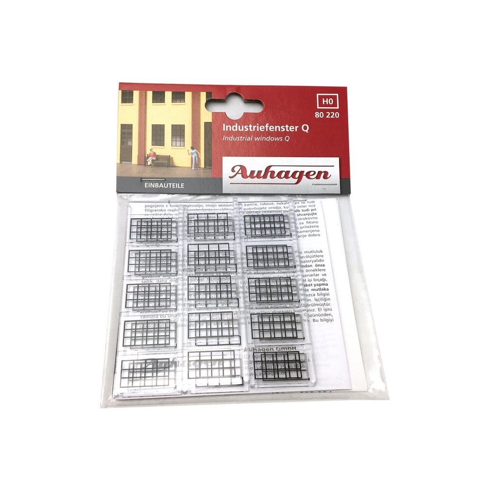 Auhagen 80212 industrie fenêtre L Imprimés Piste h0 kit 