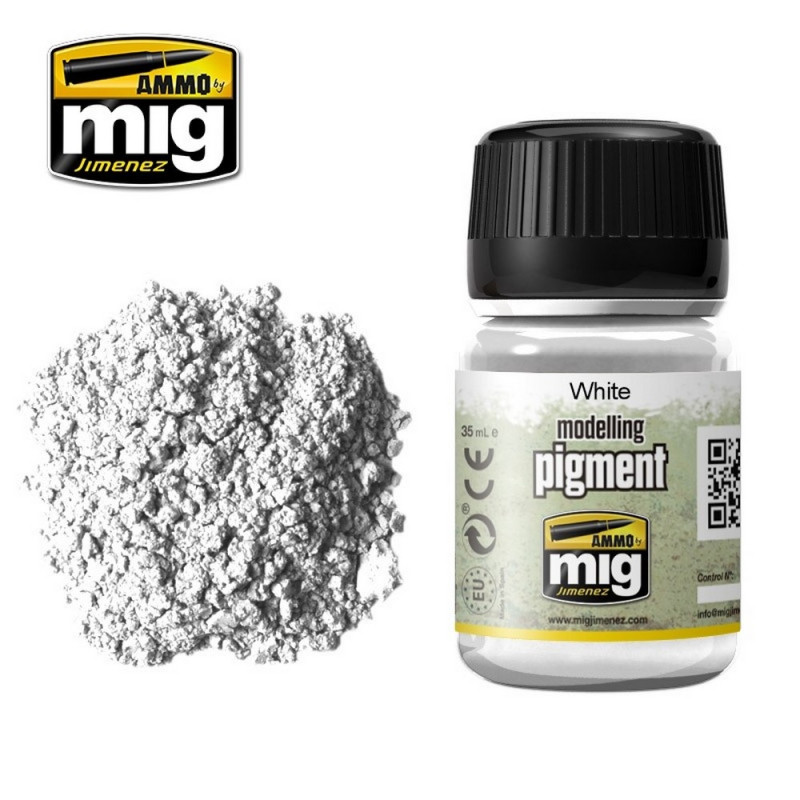 Pigments "White - Blanc" - AMMO 3016