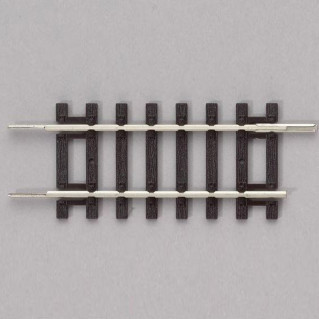 2 Rails de transition 61,88 mm-HO 1/87-PIKO 55207