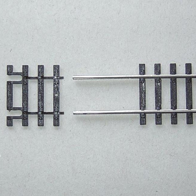 Traverses de rail 31 mm pour rail flexible-HO 1/87-PIKO 55282