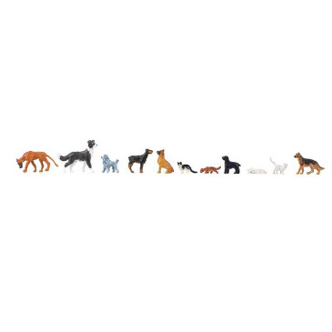 Chiens et Chats - HO 1/87 - FALLER 151902