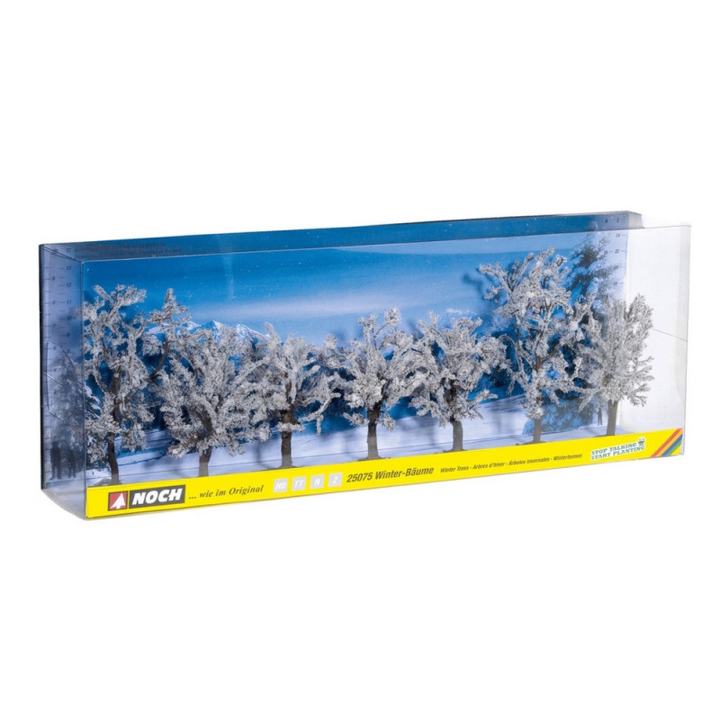 Miniatures : Heki 1933 - 5 arbres fruitiers 6 cm