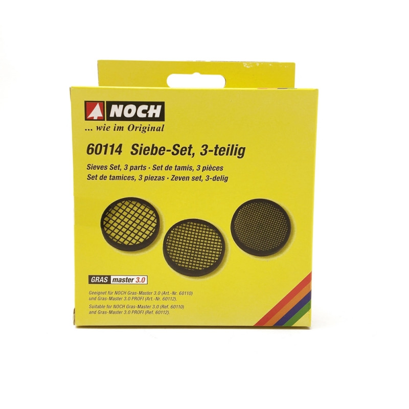 Set de 3 Tamis pour Gras Master 3.0-NOCH 60114