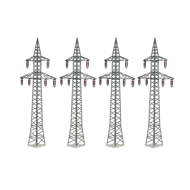 Pylones haute tension HO KIBRI 38533 modelisme ferroviaire diorama neuf KIBRI