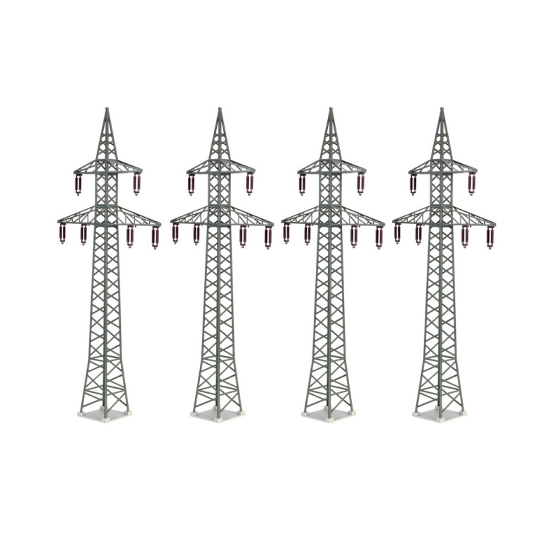 Pylones haute tension HO KIBRI 38533 modelisme ferroviaire diorama neuf KIBRI