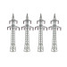 Pylones haute tension HO KIBRI 38533 modelisme ferroviaire diorama neuf KIBRI