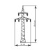 Pylones haute tension HO KIBRI 38533 modelisme ferroviaire diorama neuf KIBRI