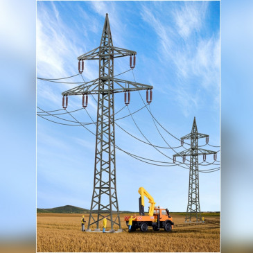 Pylones haute tension HO KIBRI 38533 modelisme ferroviaire diorama neuf KIBRI