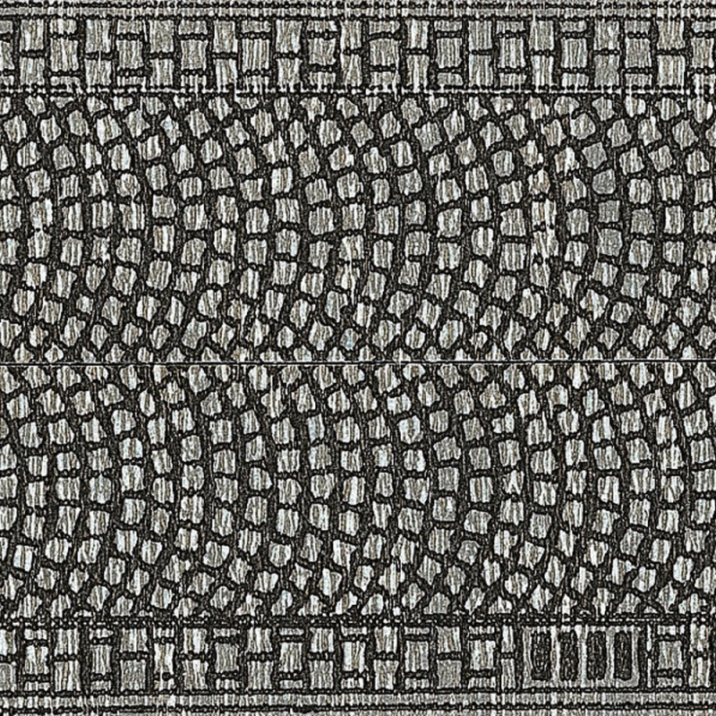 Chemin pavé autocollant 1m x 25 mm - Z 1/220 - NOCH 44070