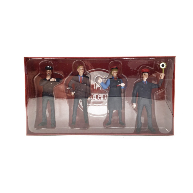 Equipe de 4 Cheminots Suisse-G 1/22.5-LGB 53002