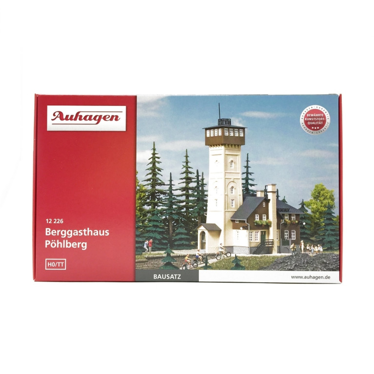 Auberge de montagne avec Tour-HO 1/87-AUHAGEN 12226