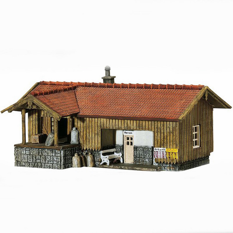 Faller 2116 – Maquette Hangar à Locomotive – échelle N – Neuf En Boite