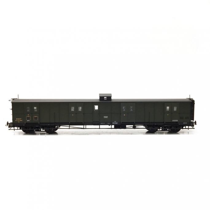 Fourgon à Bogies + Vigie Ex PLM Ep III SNCF-HO 1/87-REE VB348