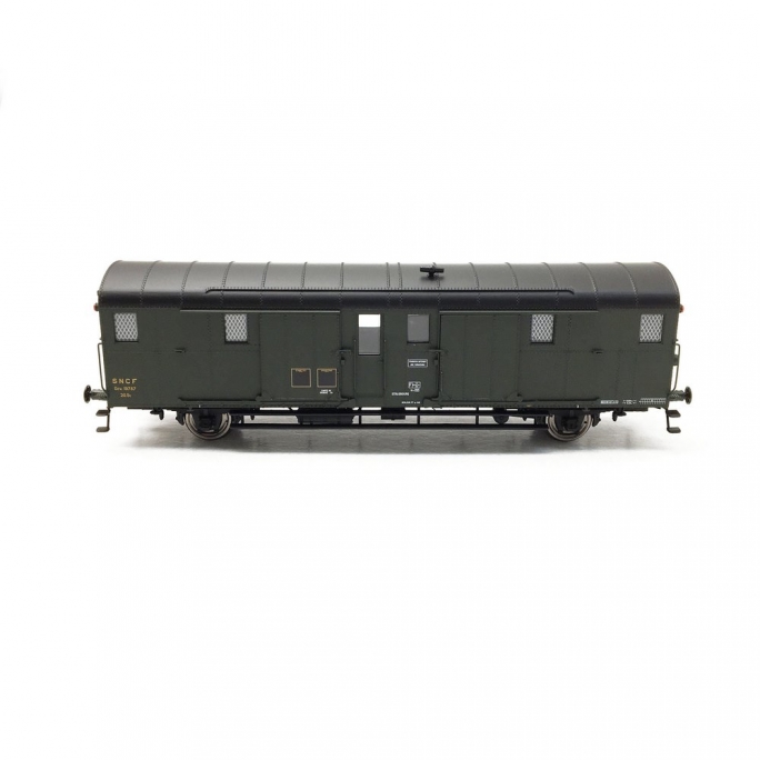 Fourgon OCEM 32 Est Ep III SNCF-HO 1/87-REE VB313