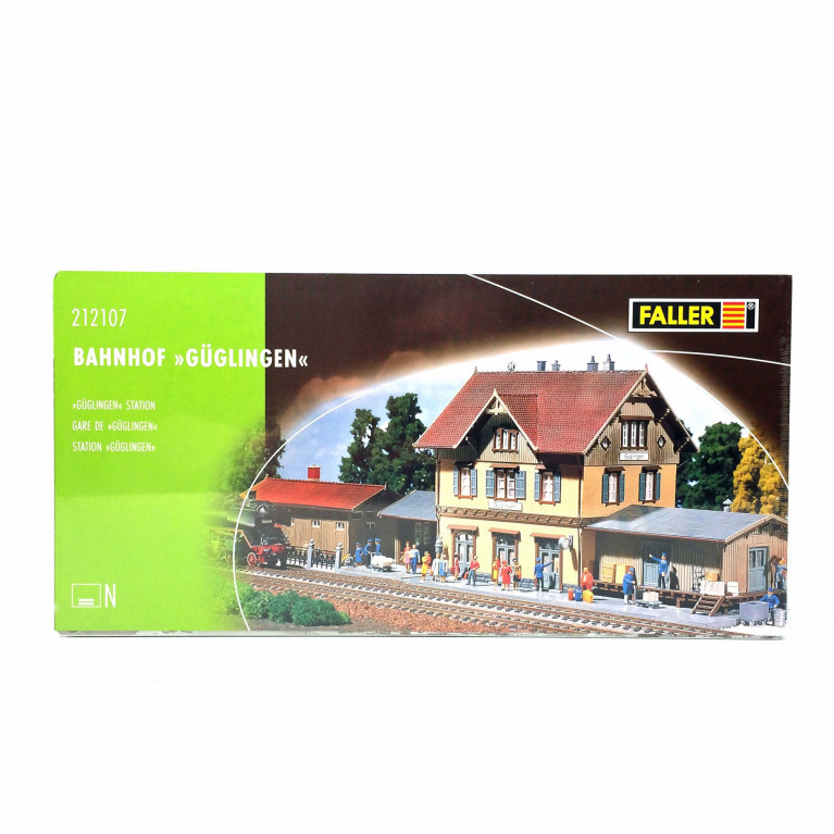 Gare avec hangar marchnadises N FALLER 212107 modelisme ferroviaire  neuf FALLER