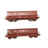 2 Tombereaux DMH SGW ARBEL Ep IV SNCF-HO 1/87-LSMODELS 90802