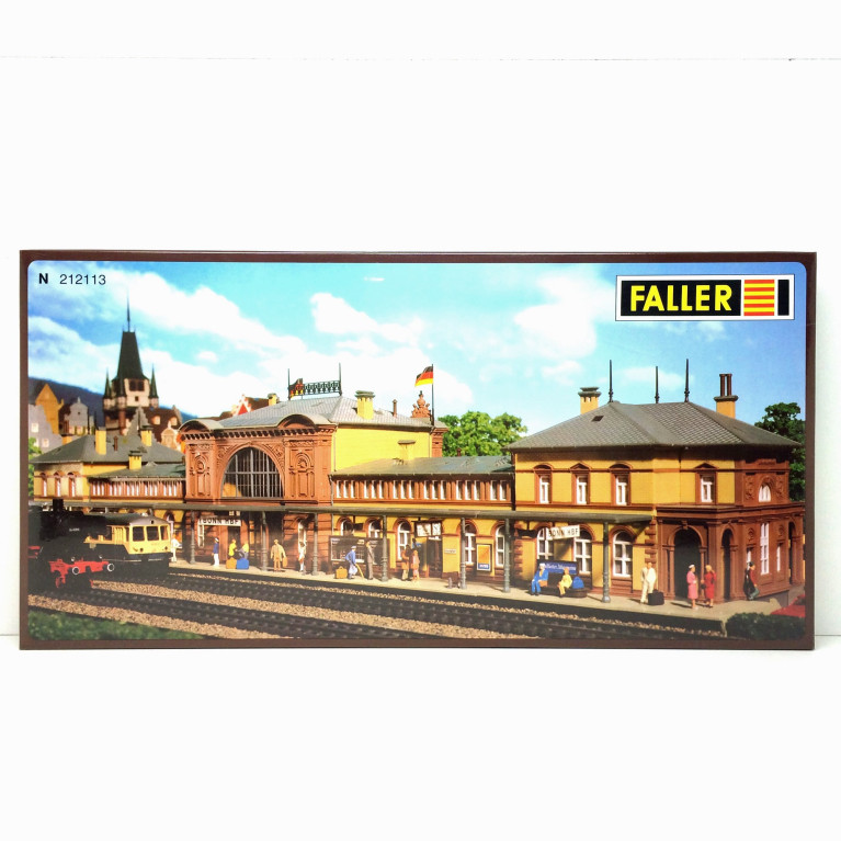 Grande gare de ville N FALLER 212113 modelisme ferroviaire  neuf FALLER
