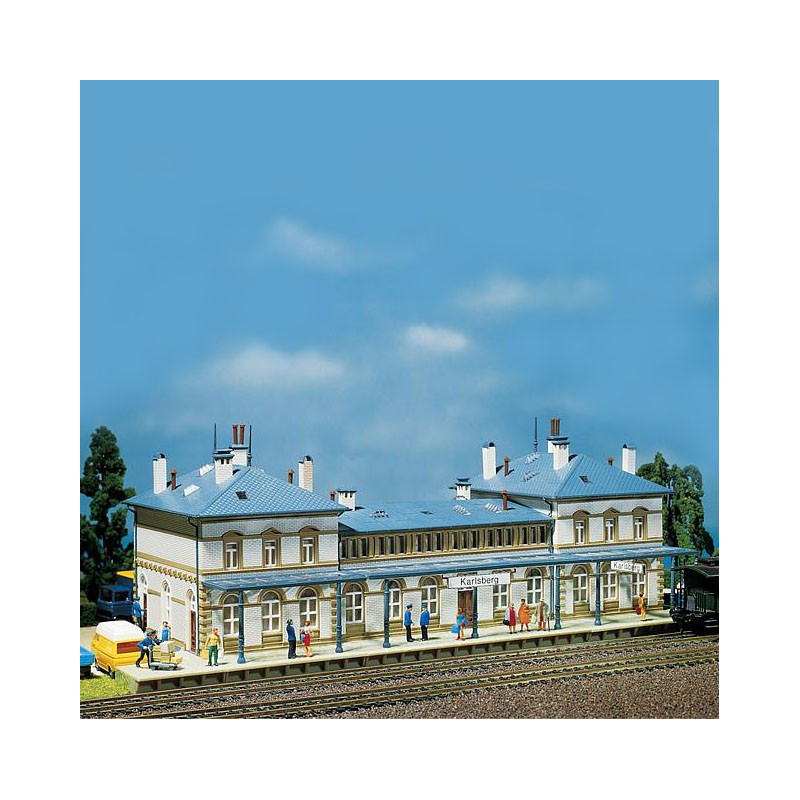 Grande gare de ville N FALLER 212114 modelisme ferroviaire  neuf FALLER
