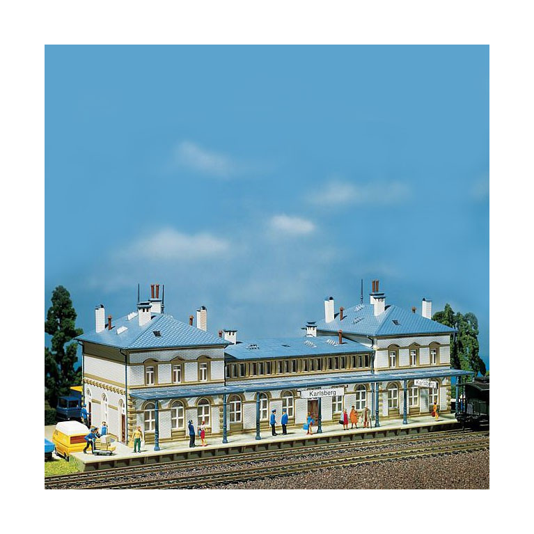 Grande gare de ville N FALLER 212114 modelisme ferroviaire  neuf FALLER