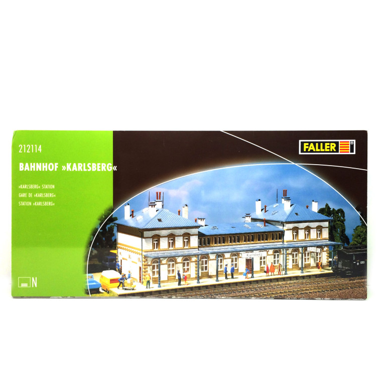 Grande gare de ville N FALLER 212114 modelisme ferroviaire  neuf FALLER