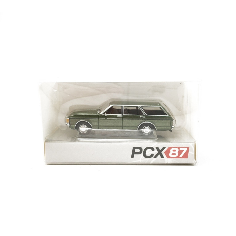 Ford Granada MK1 Break Vert Métal-HO 1/87-PCX87 0032