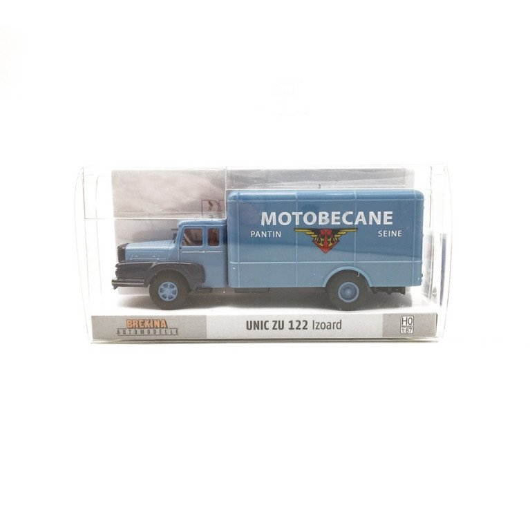 Camion Unic ZU 122 Izoard Motobécane -HO-1/87-BREKINA 85504