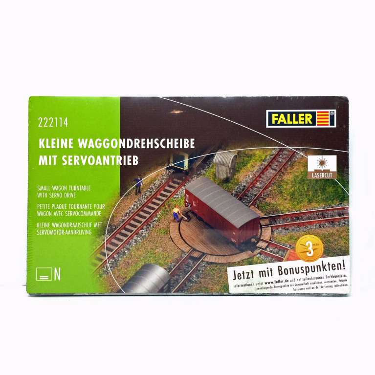 Plaque tournante wagon N FALLER 222114 modelisme ferroviaire  neuf FALLER