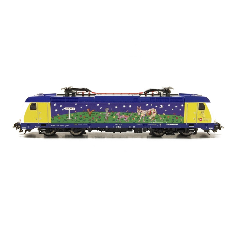 Locomotive BR146 2 Metronom 146 535-0 Ep VI Digital-HO 1/87-PIKO 59356 OC051120A